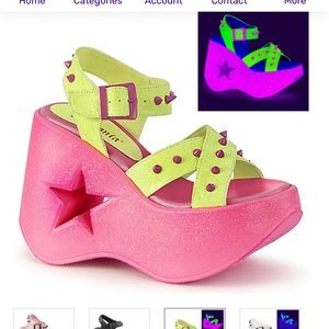 Demonia
Lemonade Party In My Head Platforms for Dolls Kill